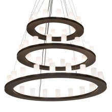 Loxley 48 Light 60" Wide Ring Chandelier
