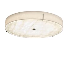 Cilindro 30" Wide LED Semi-Flush Drum Ceiling Fixture