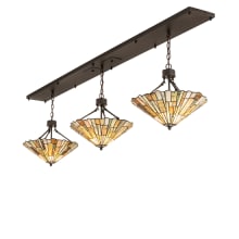 3 Light 84" Wide Linear Pendant