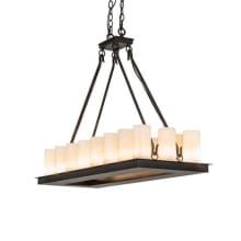 Long Loxley 18 Light 15" Wide Linear Chandelier