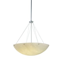 8 Light 36" Wide Suspension Pendant