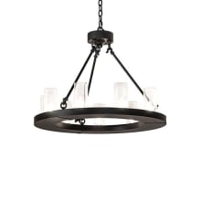 Loxley 9 Light 30" Wide Ring Chandelier