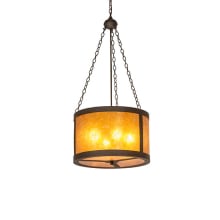 4 Light 22" Wide Pendant