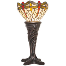 Tiffany Hanginghead Dragonfly 15" Tall Buffet Table Lamp