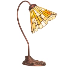 Delta Jadestone 17" Tall Gooseneck Table Lamp