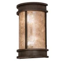 Wyant 2 Light 16" Tall Hand Crafted Wall Sconce with Shade