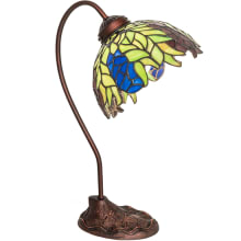 Tiffany 18" Tall Gooseneck Table Lamp