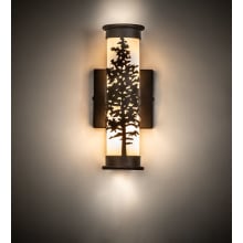 Tamarack 2 Light 12" Tall Hand Crafted Wall Sconce