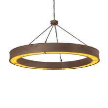 Loxley 72" Wide Ring Chandelier