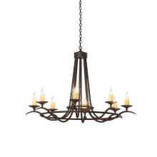 Octavia 8 Light 48" Wide Taper Candle Style Chandelier