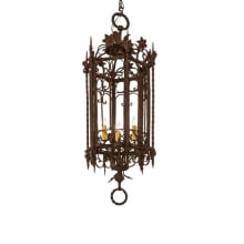 Gordes 3 Light 28" Wide Candle Style Chandelier