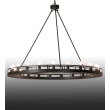 Barbury 21 Light 60" Wide Ring Chandelier