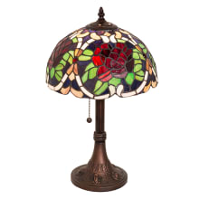 Renaissance Rose 17" Tall Buffet Table Lamp