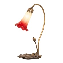 Tiffany Pond Lily 16" Tall Gooseneck Table Lamp
