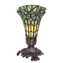 Pond Lily Victorian 8" Tall Buffet Table Lamp