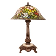 Tiffany Rosebush 23" Tall Buffet Table Lamp