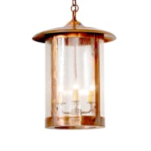 4 Light 14" Wide Taper Candle Pendant