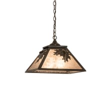 2 Light 23" Wide Pendant