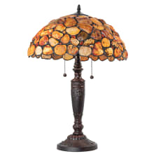 Agata 2 Light 23" Tall Buffet Table Lamp