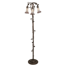 Pond Lily 3 Light 58" Tall Tree Floor Lamp