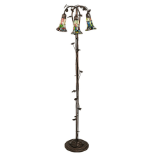 Pond Lily 3 Light 58" Tall Tree Floor Lamp