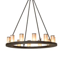 Loxley 12 Light 42" Wide Ring Chandelier