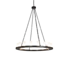 Loxley 16 Light 48" Wide Ring Chandelier