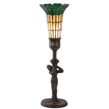 Pond Lily Nouveau Lady 15" Tall Buffet Table Lamp