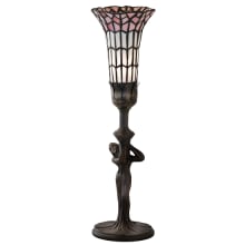 Pond Lily Nouveau Lady 15" Tall Buffet Table Lamp