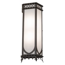 2 Light 26" Tall Wall Sconce