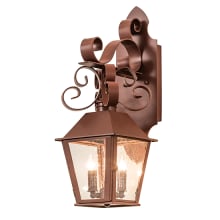 2 Light 22" Tall Wall Sconce