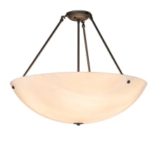 Cypola 5 Light 27" Wide Semi-Flush Bowl Ceiling Fixture