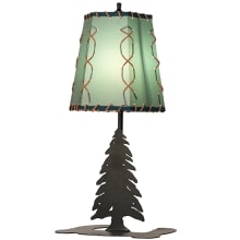 Greenwood Tall Pines 17" Tall Buffet Table Lamp