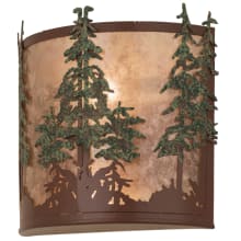 2 Light 12" Tall Wall Sconce