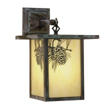Hyde Park 14" Tall Hand Crafted Wall Sconce