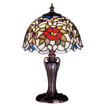 13" Tall Tiffany Table Lamp