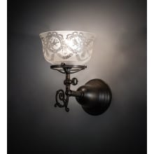 Revival Gas and Electric 10" Tall Wall Sconce