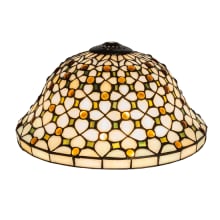 Diamond and Jewel 7" Tall Lamp Shade