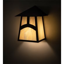 Stillwater Hill Top 11" Tall Wall Sconce with Shade