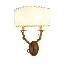 14.5" W Ranchero 2 Light Wall Sconce