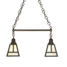 T Mission 2 Light 26" Wide Linear Pendant