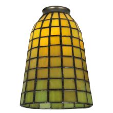 5" W Geometric Green Replacement Shade