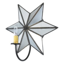 Mirrored Star 15" Tall Wall Sconce