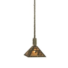 Personalized Chimney Rock 16" Wide Pendant