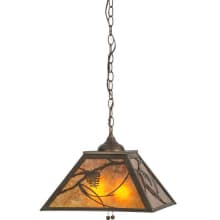 Whispering Pines 2 Light 22" Wide Pendant