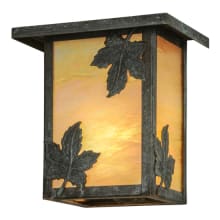 Hyde Park 7" Tall Wall Sconce with Rectangle Shade