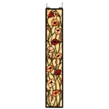 Stained Glass Tiffany Window from the Garden Flowers Collection