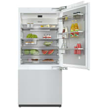 MasterCool™ 36 Inch Wide 19.56 Cu. Ft. Energy Star Certified Panel Ready Bottom Freezer Refrigerator with MasterSensor