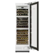 24 Inch Wide Right Hinge Panel Ready 104 Bottle Capacity Built-In Wine Cooler