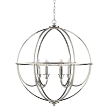 Artemis 6 Light 30" Wide Taper Candle Style Chandelier